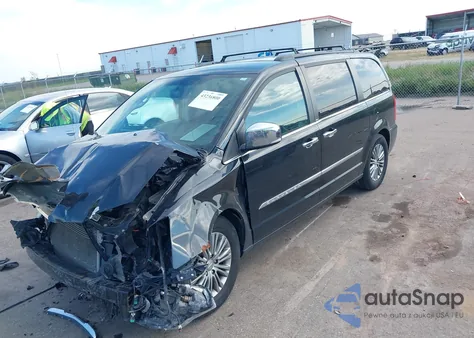 2014 Chrysler Town & Country Touring-L из США, поврежденный, VIN 2C4RC1CG7ER231925